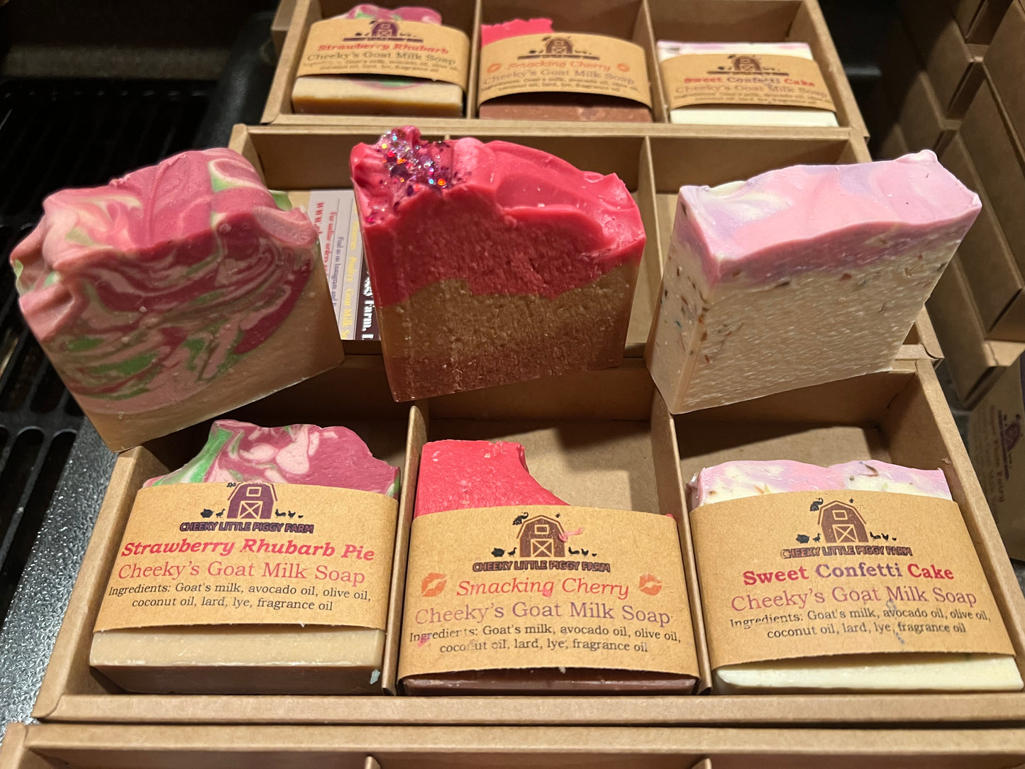 Gift Box 3 Pack Goat Milk Soap Sets