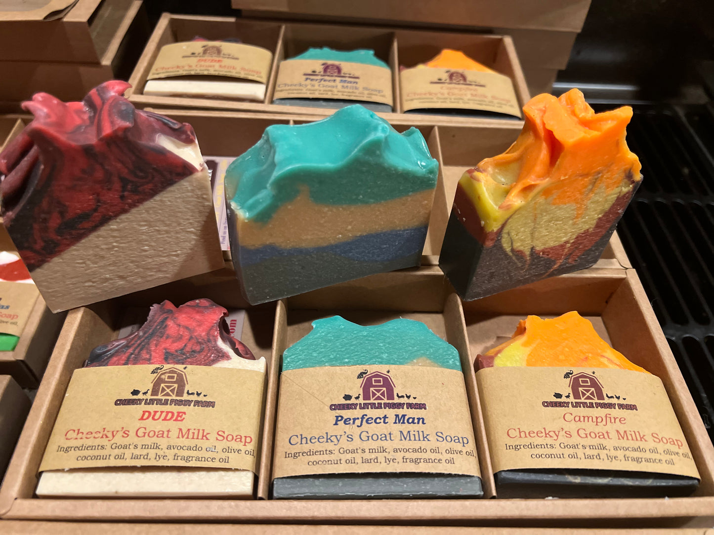 Gift Box 3 Pack Goat Milk Soap Sets