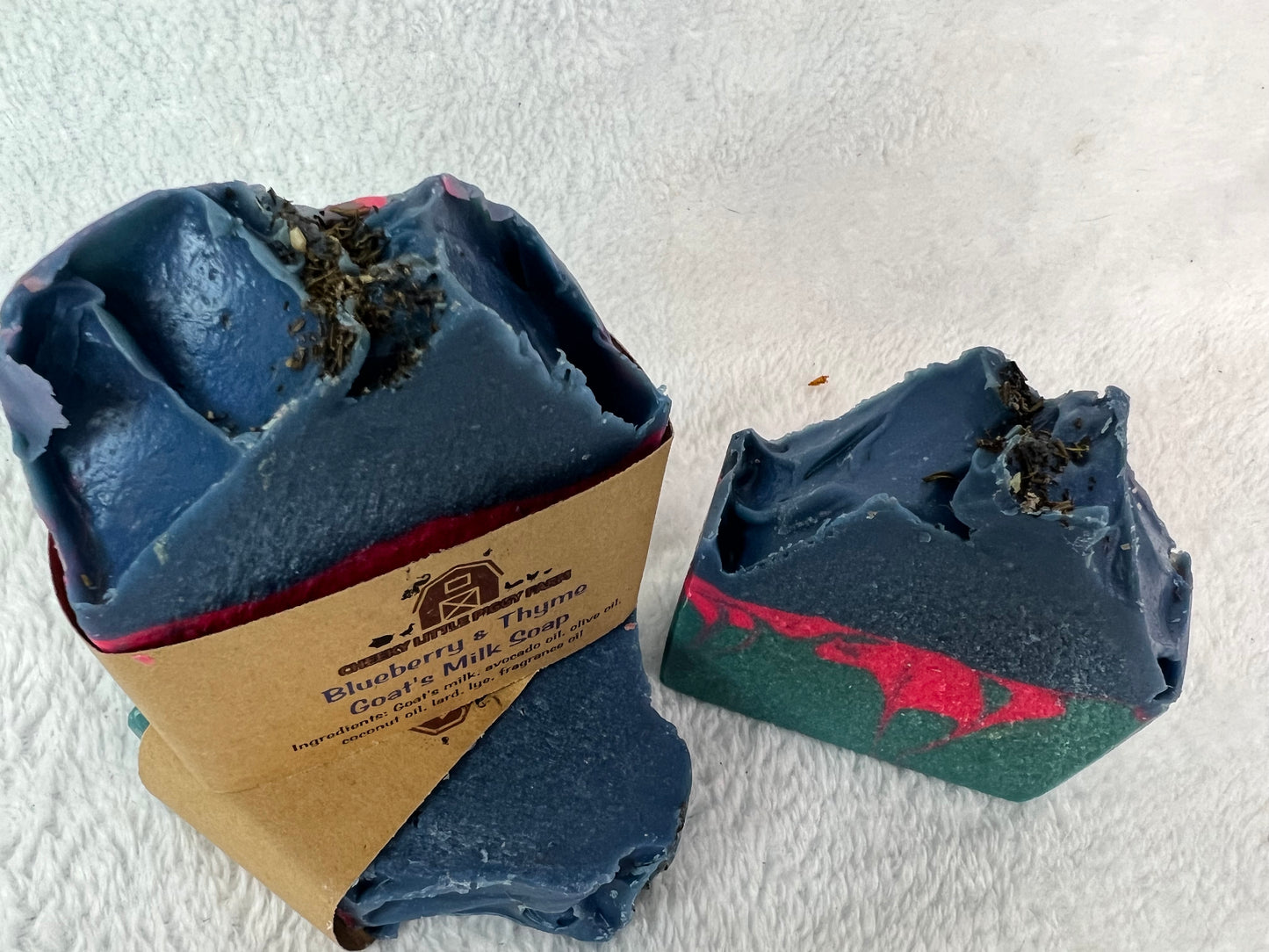 Blueberry & Thyme - Handcrafted Goat Milk Soap