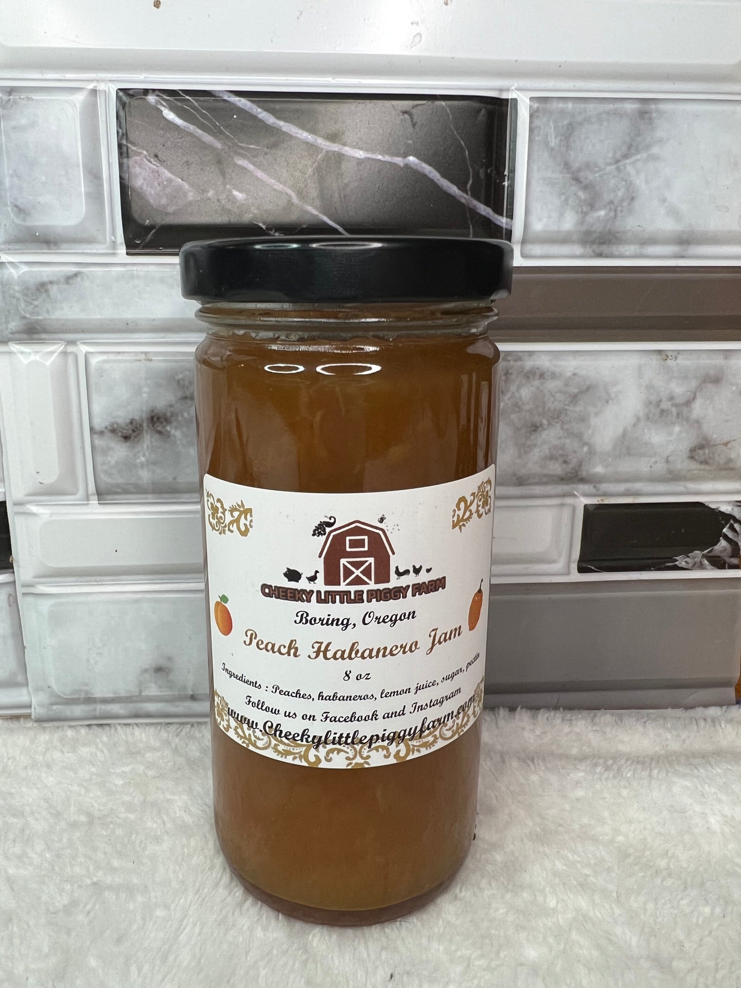 Peach Habanero Jam