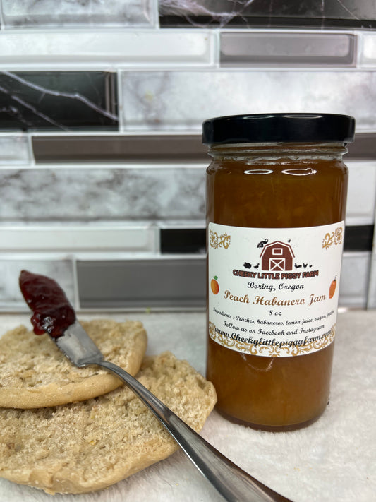 Peach Habanero Jam