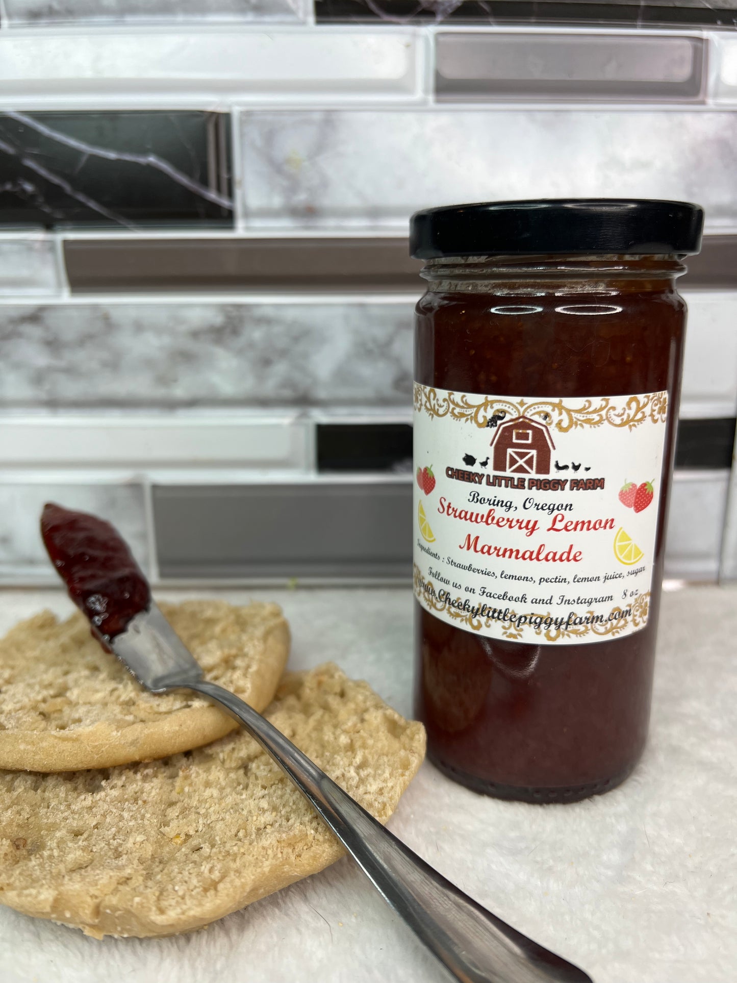 🍓Strawberry Lemon Marmalade 🍋
