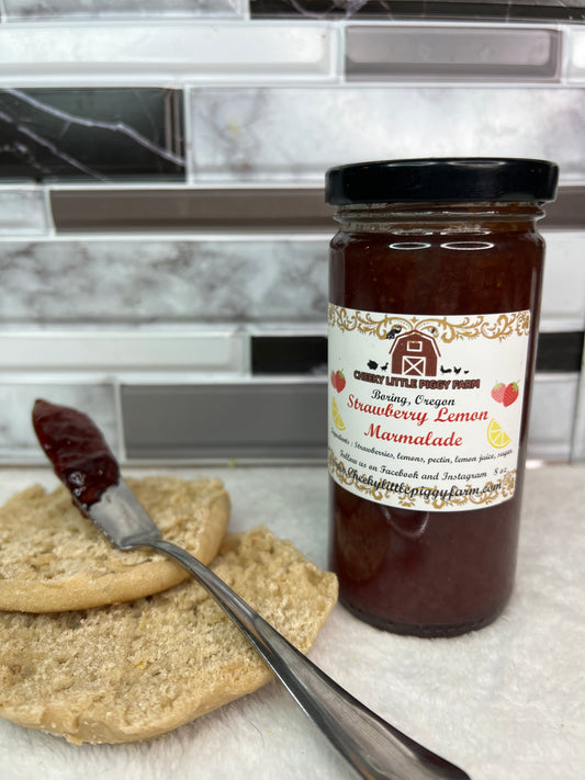 🍓Strawberry Lemon Marmalade 🍋