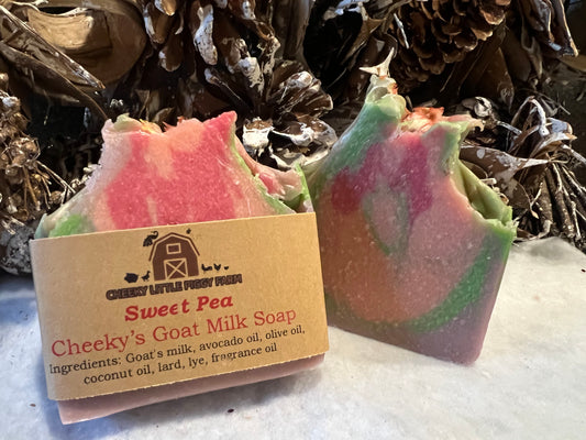 Sweet Pea- Handcrafted Goat Milk Soap