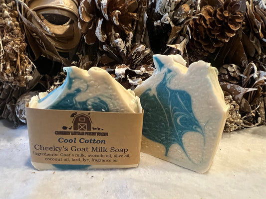 Clean Cotton - Handcrafted Goat Milk Soap