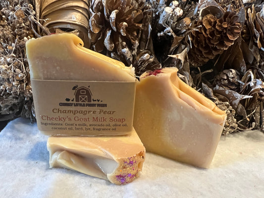 Champagne Pear - Handcrafted Goat Milk Soap