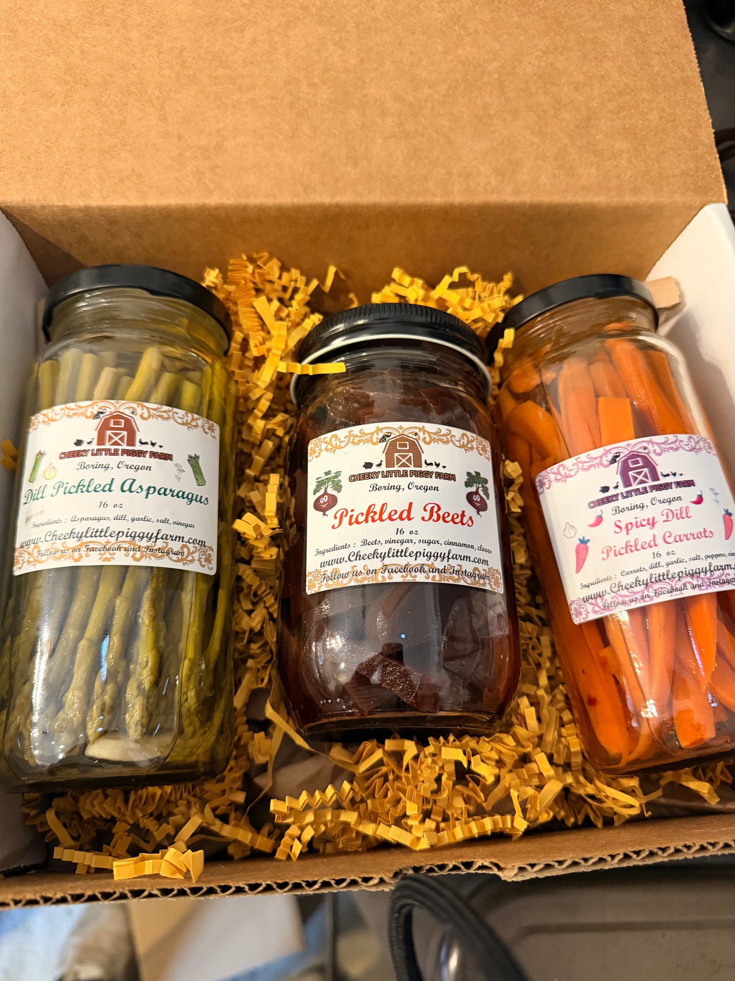 Pickled Veggie Boxes mix n match
