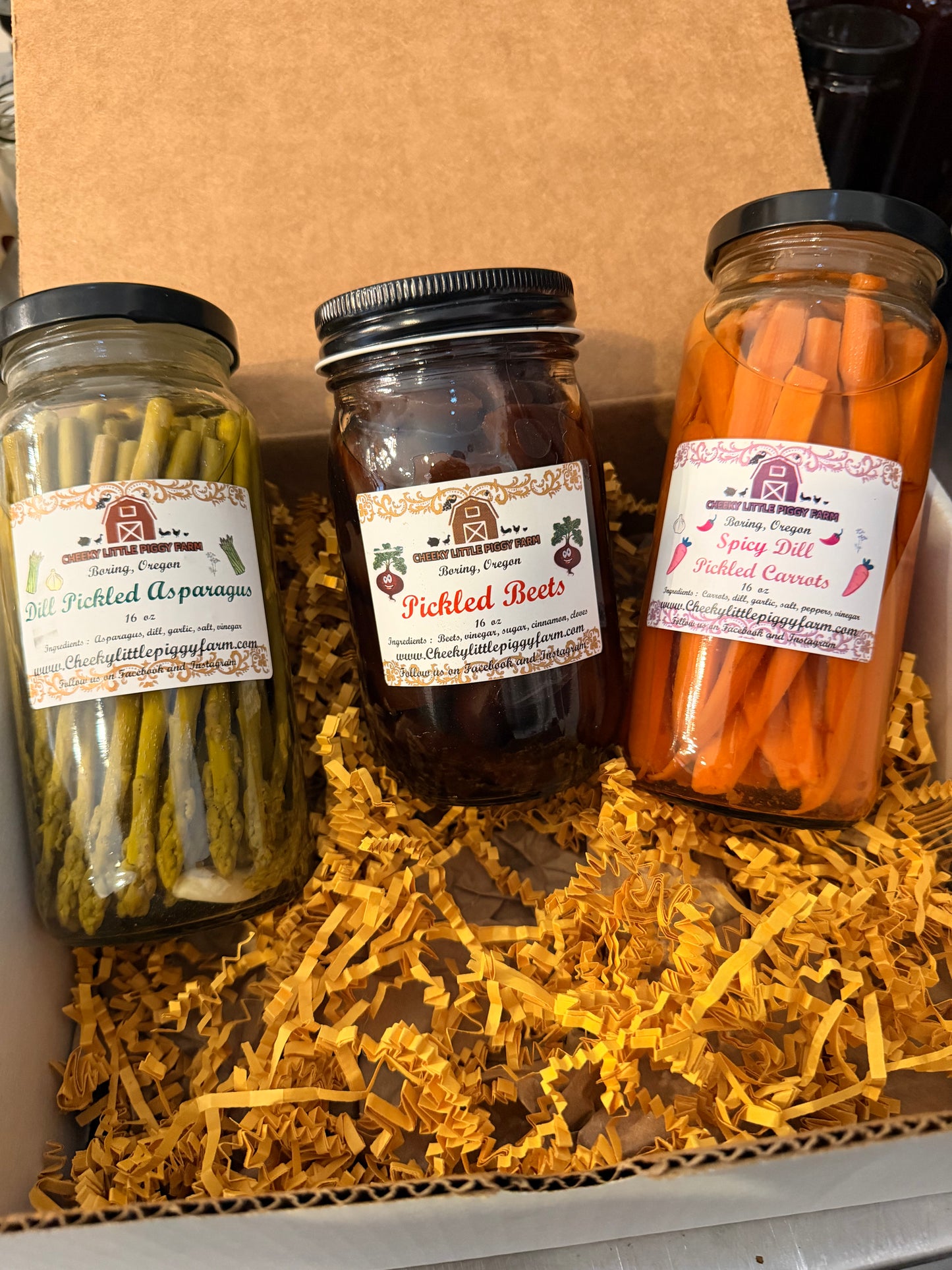 Pickled Veggie Boxes mix n match