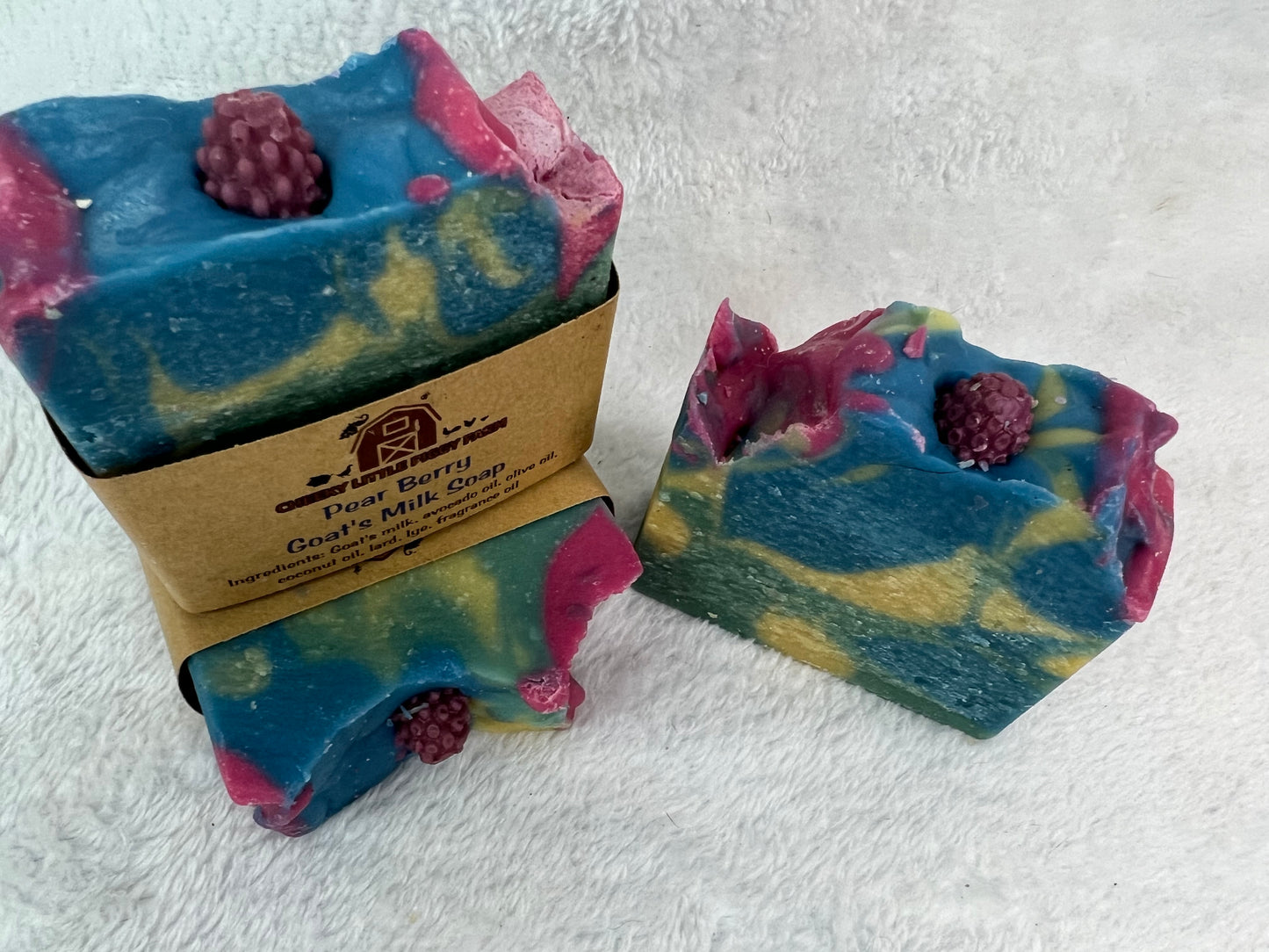 Pear Berry - Handcrafted Goat Milk Soap