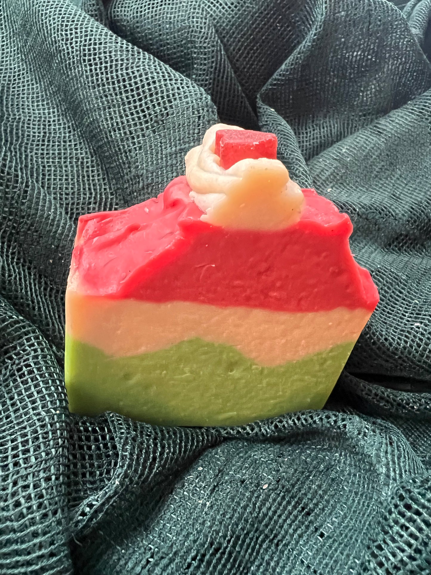 Merry Grinch Mas- Handcrafted Goat Milk Soap