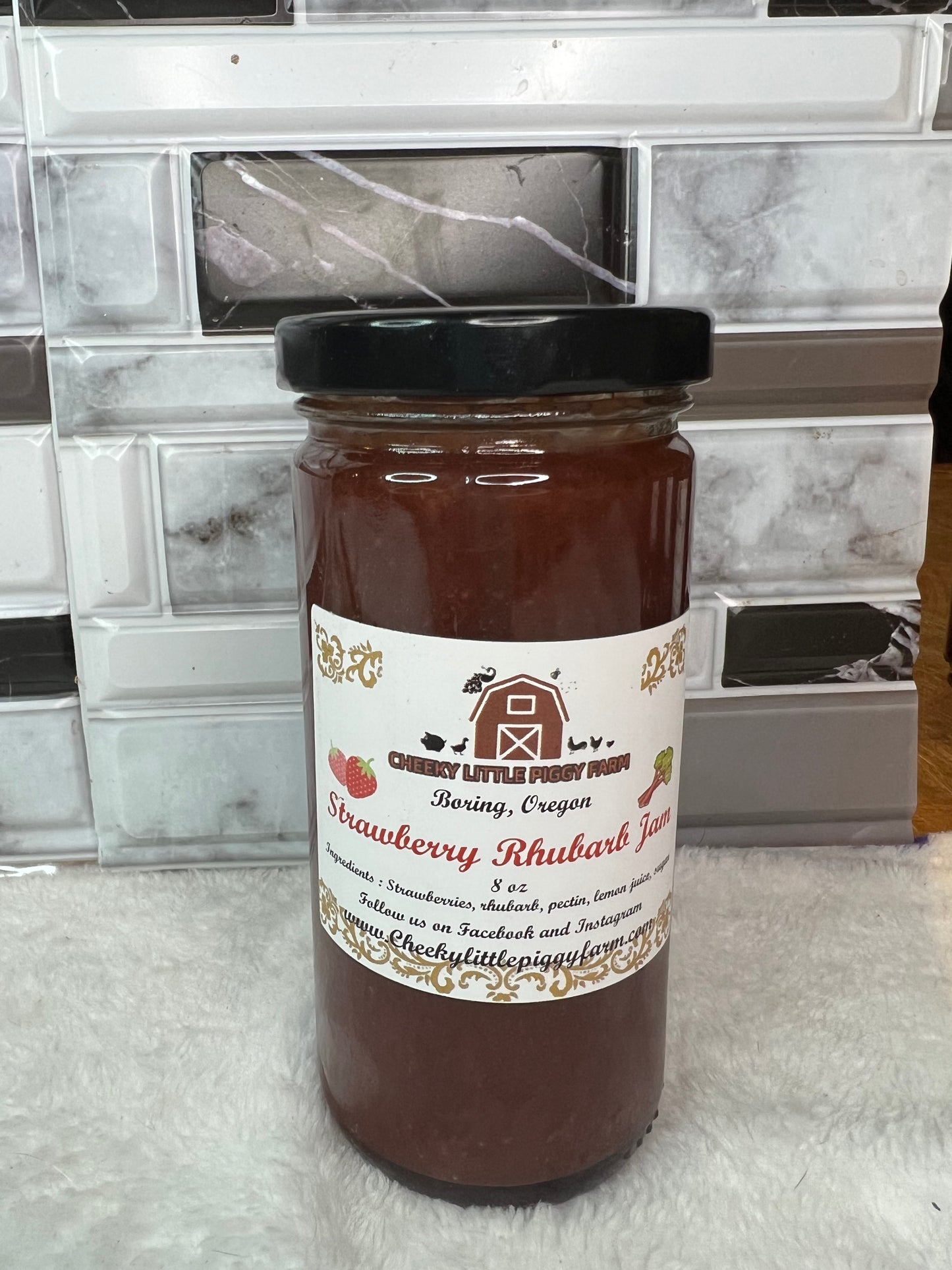 Strawberry Rhubarb Jam