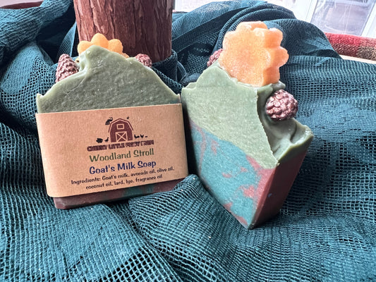 Woodland Stroll - Handcrafted Goat Milk Soap