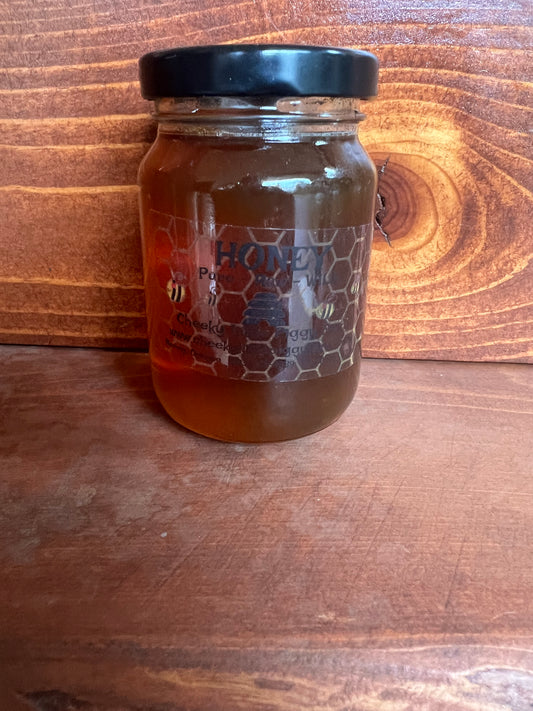 6oz Pure Raw Honey Jar