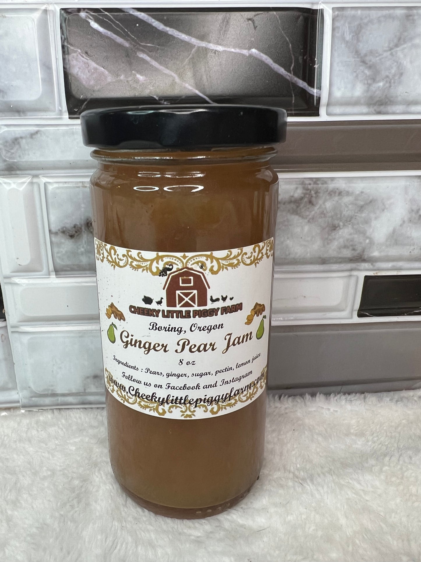 Ginger Pear Jam