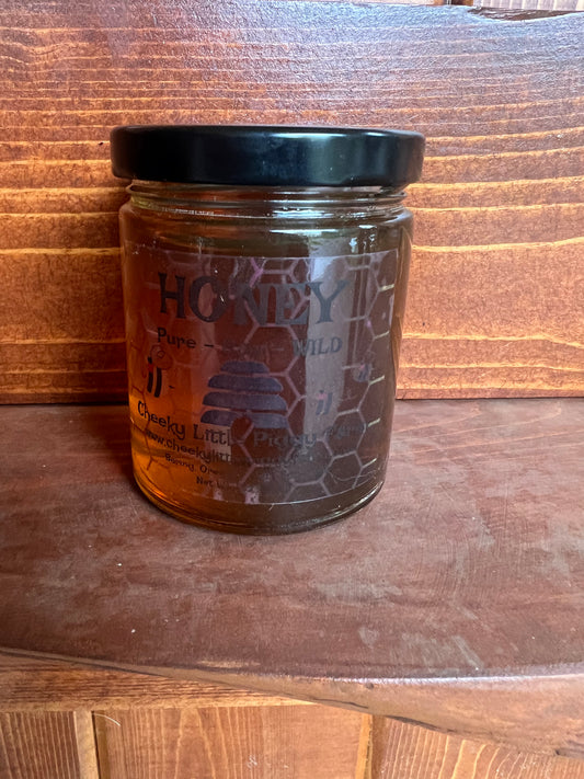 9 oz Pure Raw Honey Jar