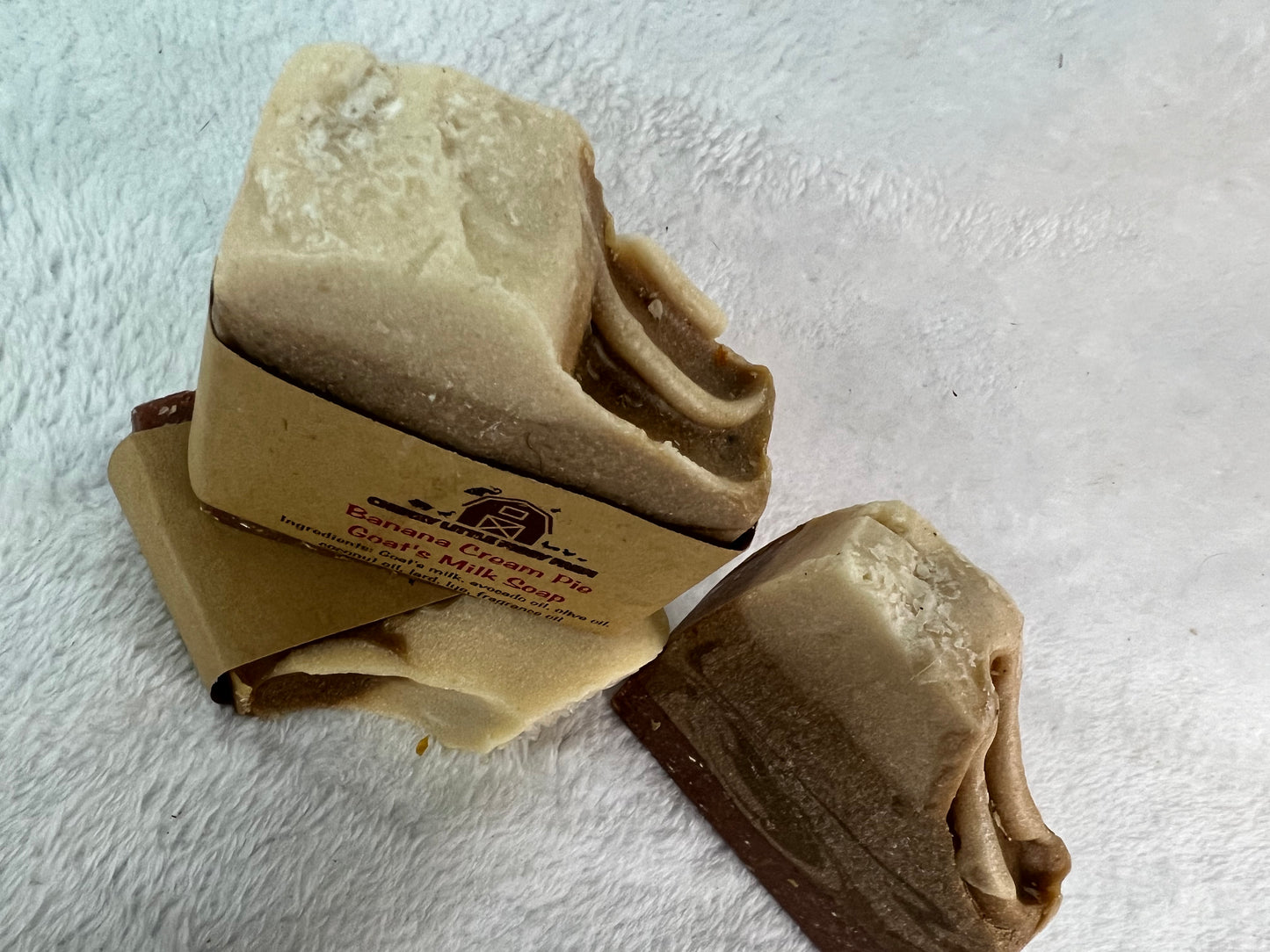 Banana Cream Pie - Handcrafted Goat Milk Soap