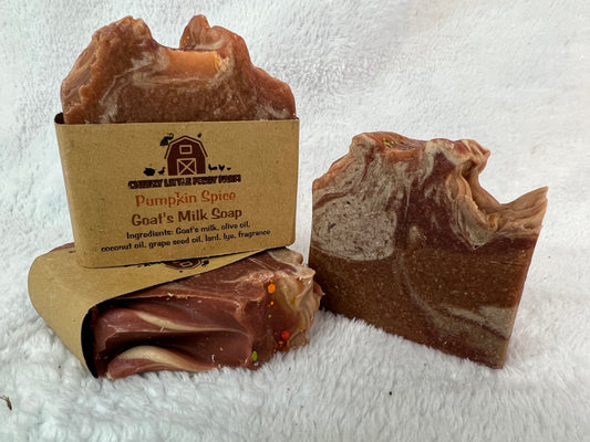 Pumpkin Spice - Handcrafted Goat Milk Soap