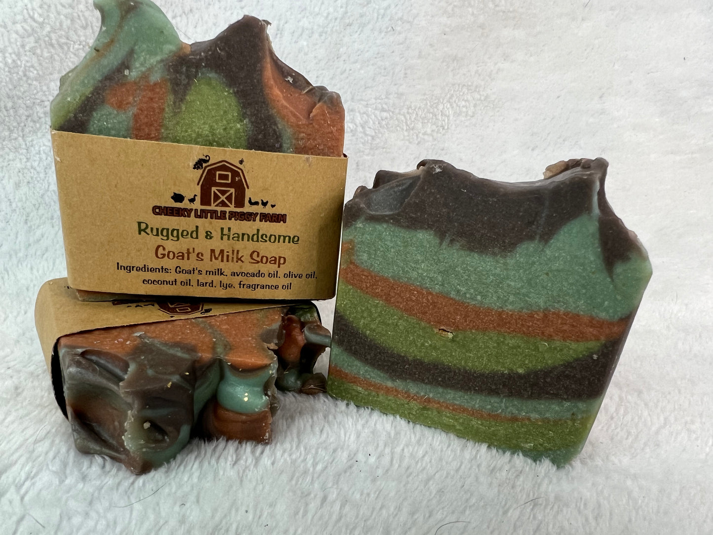 Rugged And Handsome - Handcrafted Goat Milk Soap